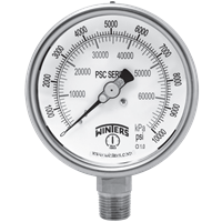 PSC Safety Case Pressure Gauge